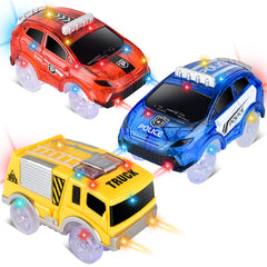 INLAIER track car red glow for bright night play