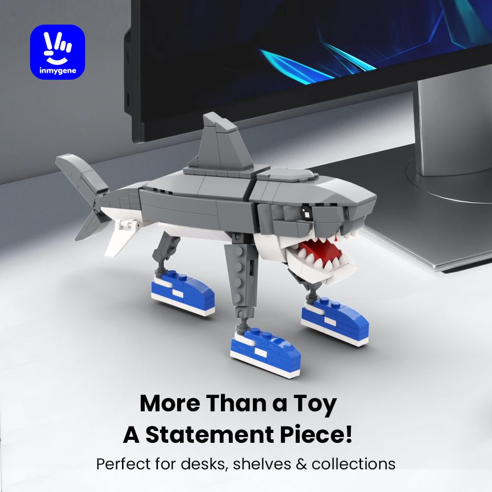 Inmygene non-toxic ABS bricks ensure safe, durable construction for kids.