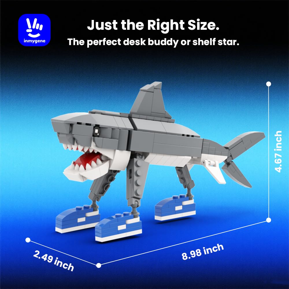 Inmygene Shark kit unboxing shows easy, step-by-step assembly and setup.