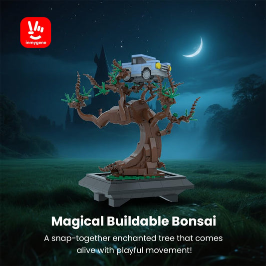 Inmygene Willow Tree Bonsai branch rotation showcases adjustable display options