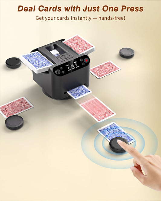 INNCNN T1Lite compatible remote for seamless shuffler integration.