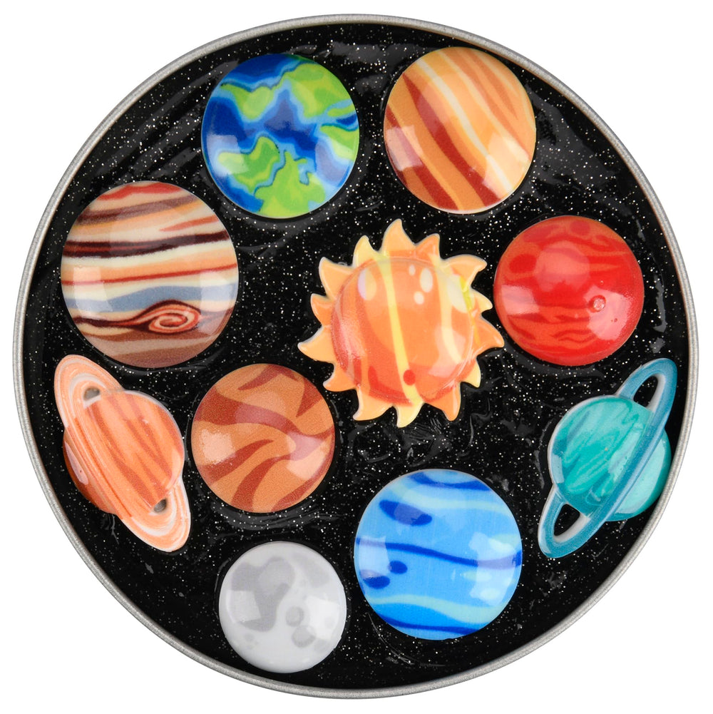 Inner-ACTIVE putty with sun and moon charms supports fine motor skills.