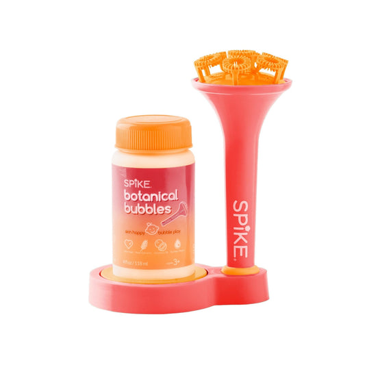 Innobaby SPIKE pink bubble blower for mess-free play