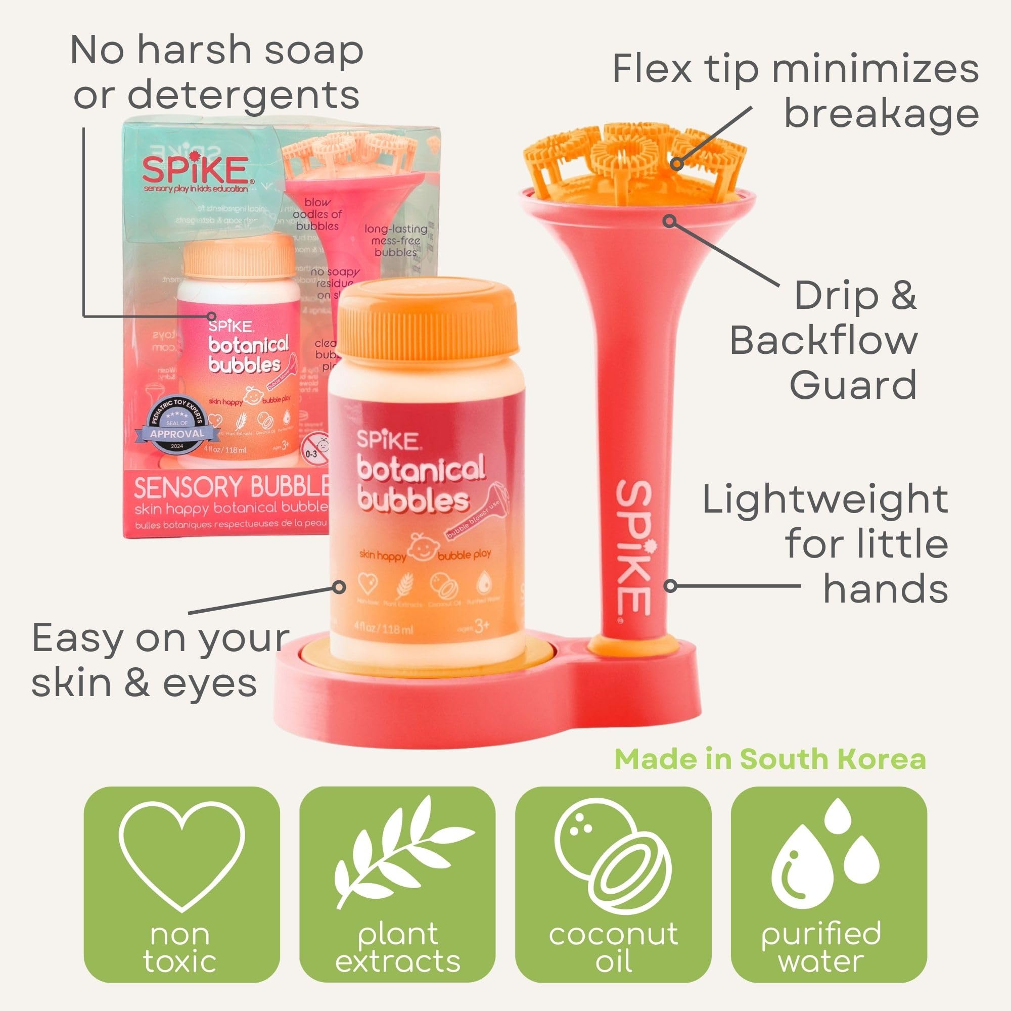 Innobaby SPIKE bubble activities support speech therapy routines