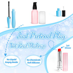INNOCHEER glitter powder trio adds sparkle without mess during playtime.