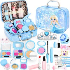INNOCHEER pretend makeup case open for imaginative, safe play and mess-free creativity.