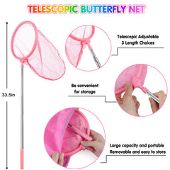 INNOCHEER Safari Hat in camouflage pink-green provides sun protection.