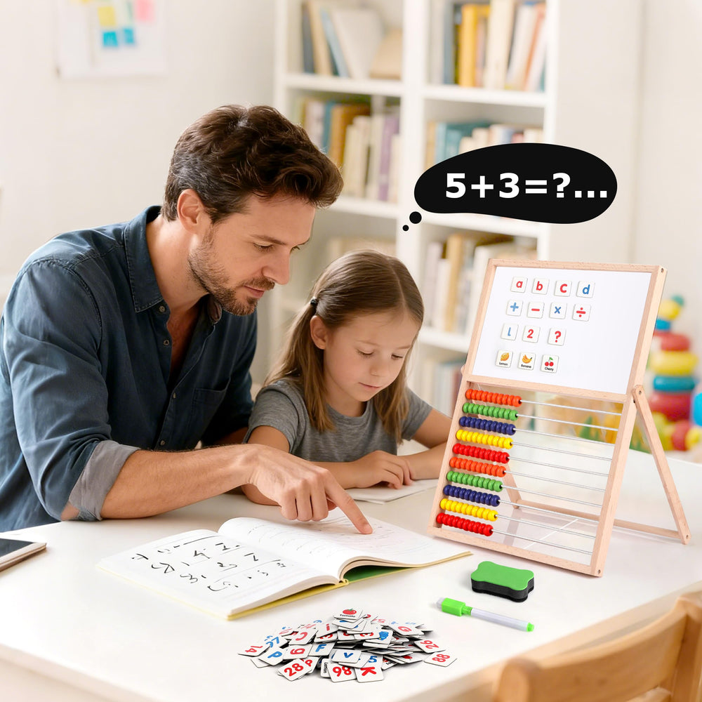 INNOCHEER storage bag keeps all learning magnets organized