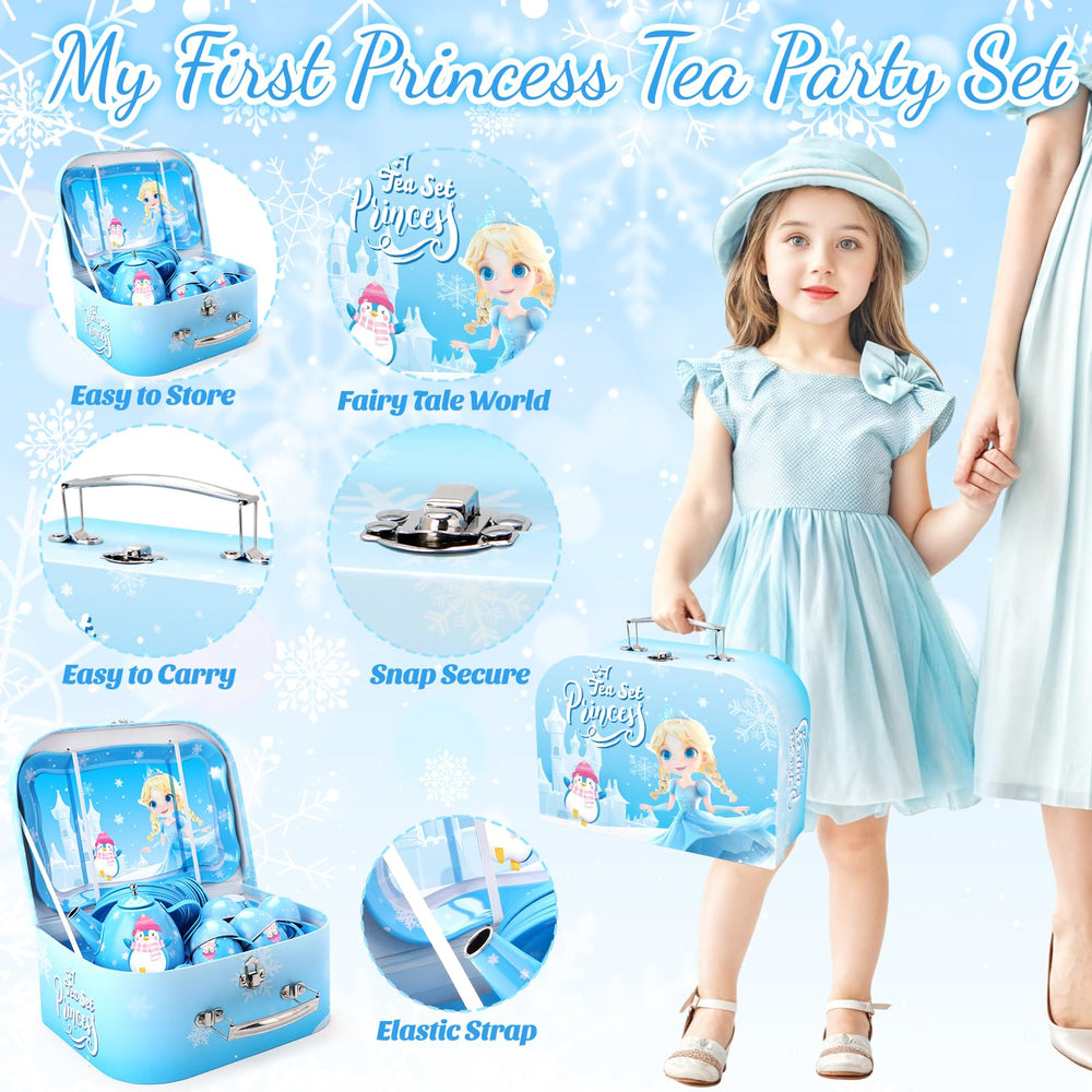 INNOCHEER serving tray promotes organized pretend tea service.