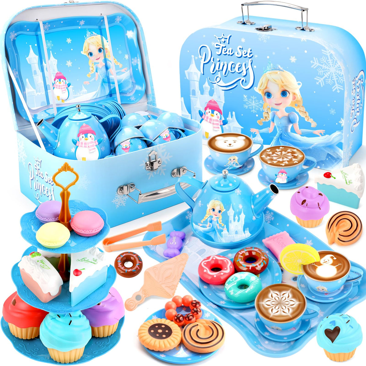 INNOCHEER teapot image for imaginative tea parties and pretend serving.