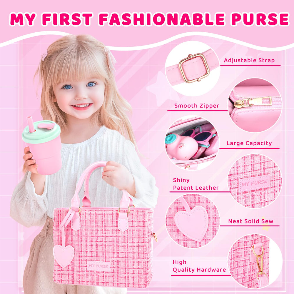 INNOCHEER toy phone and wallet for imaginative shopping role play