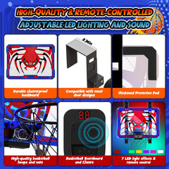 Innofans Spider hoop LED lights add visual flair during play
