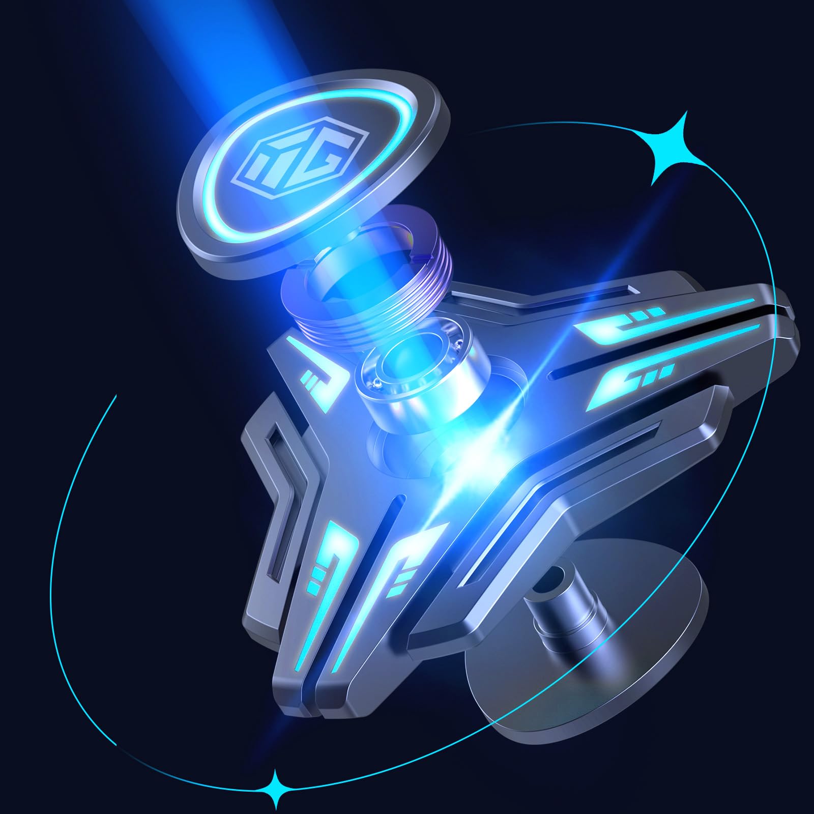INNÔPLUS anti-stress spinner helps relieve tension and supports concentration in daily tasks.