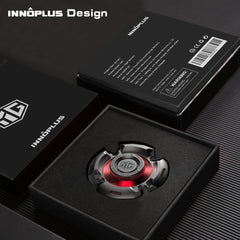 INNÔPLUS fidget spinner durable zinc alloy build ensures smooth rotation.