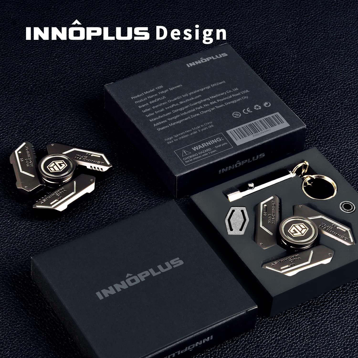 INNÔPLUS spinner with attractive packaging, ready-to-gift.