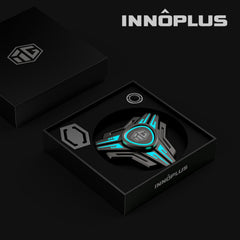 INNÔPLUS pocket-size spinner fits easily in a bag for on-the-go fidget relief.