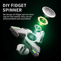 INNOPLUS fidget spinner with silent bearing for discreet, calming use.