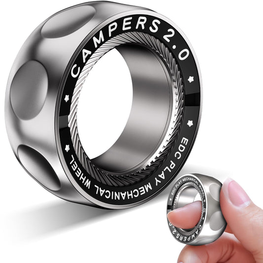 INNÔPLUS Upgrade Spinner front view shows durable stainless steel in a sleek design.