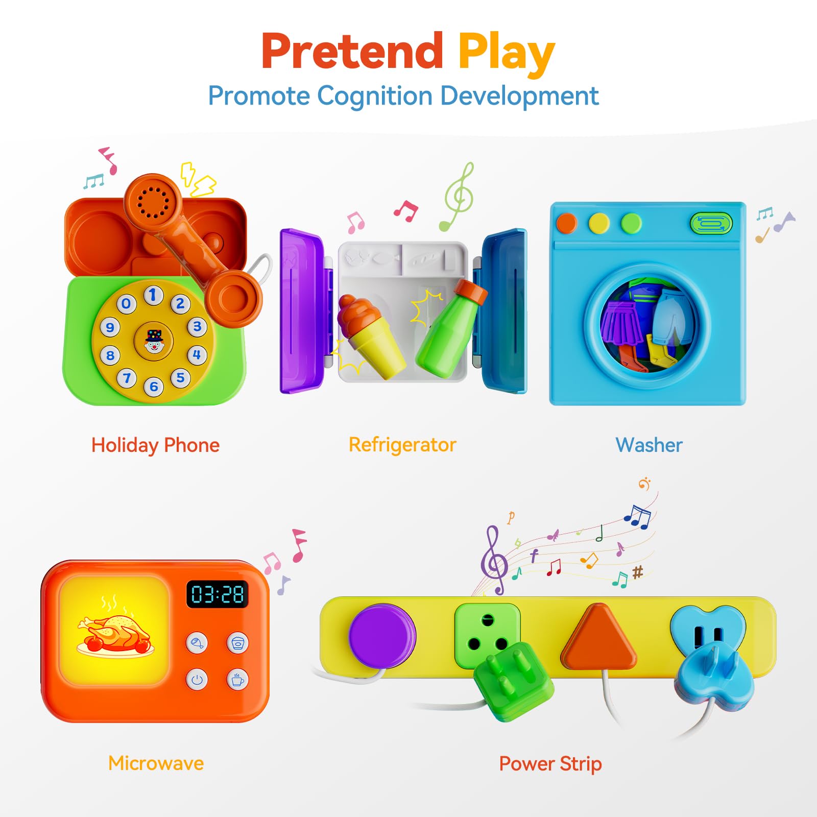 INNOSKY Toddler Busy Board magnetic color maze supports color recognition and focus.