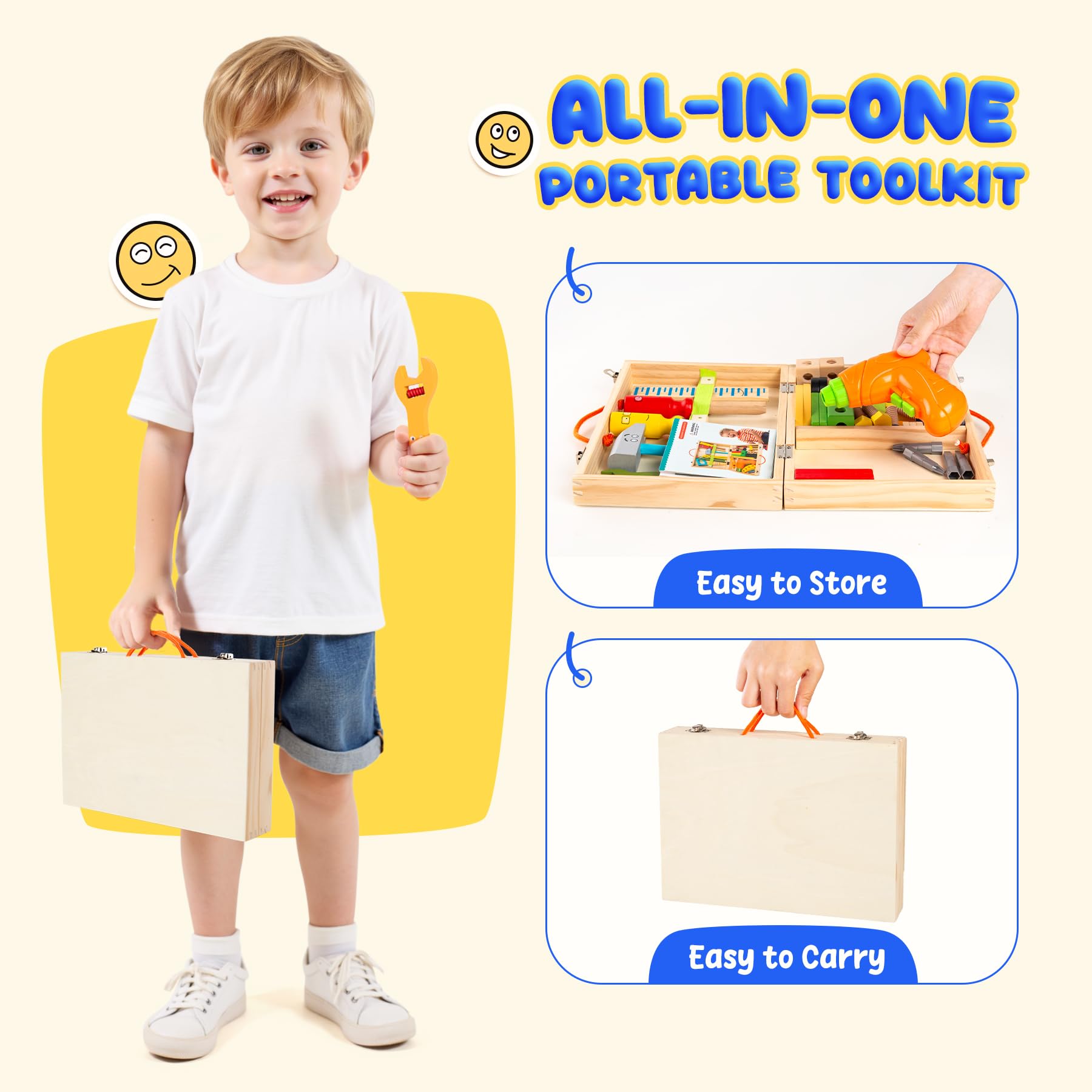 Innotoys easy-to-assemble instructions help kids build confidently.