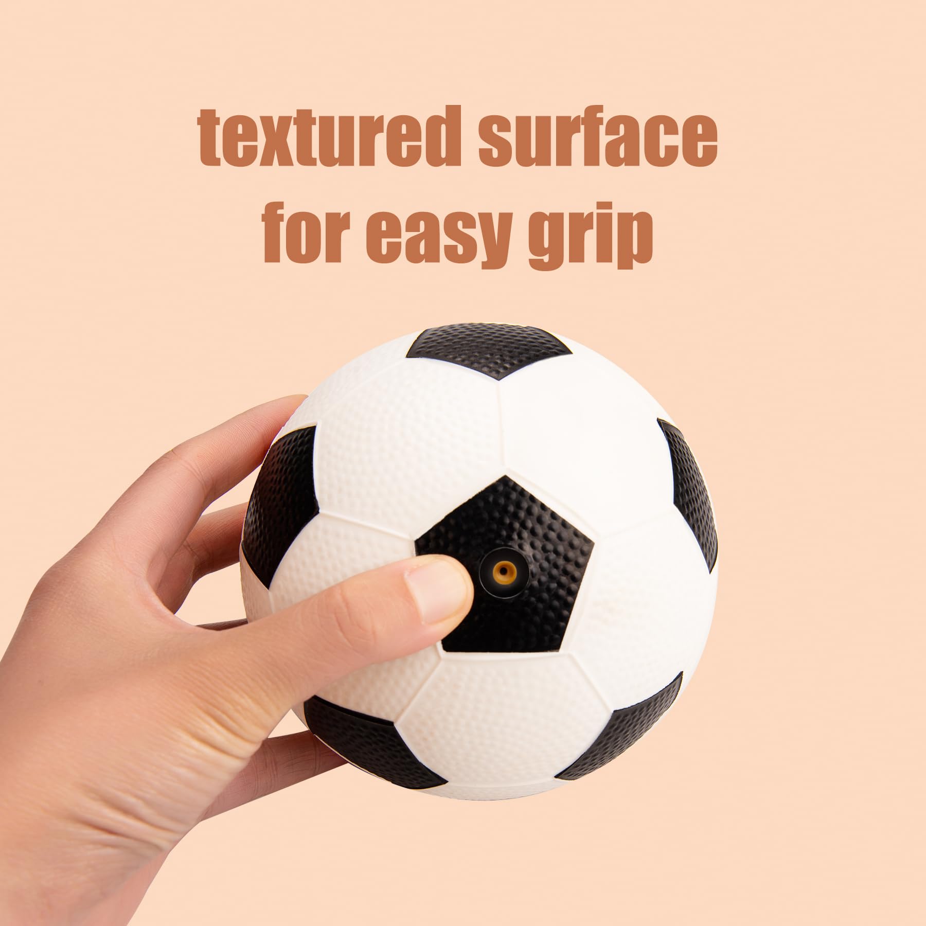 Innotoys soft balls for toddlers, 5-inch soccer focus, safe play outdoors.
