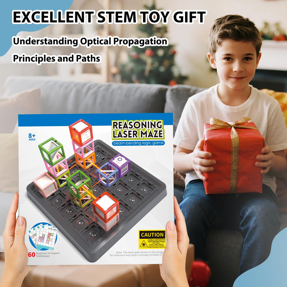 Innovakids Laser Maze Challenge cards guide progressive thinking and planning