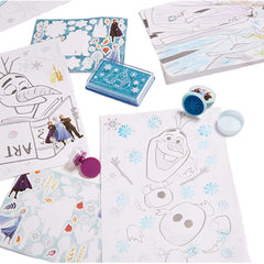 Innovative Designs Disney Frozen tin back features Olaf and Sven for charm