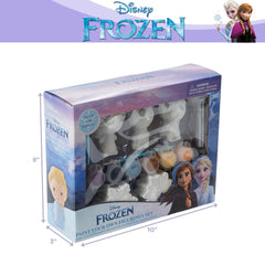 Finished figurines displayed after painting with Innovative Designs Frozen kit.