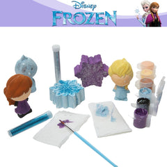 Olaf figurine with sparkly paint from Innovative Designs kit.