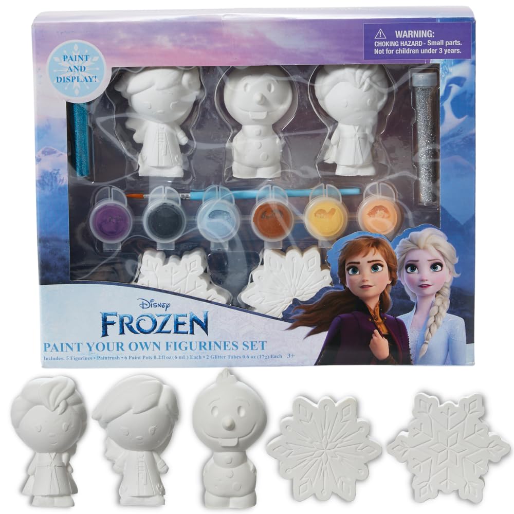 Innovative Designs Disney Frozen box ready for creative painting activity.