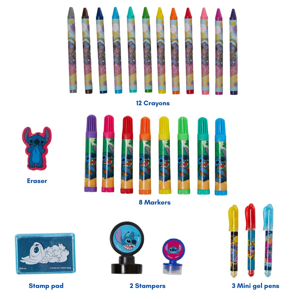 Innovative Designs Disney Lilo Stitch coloring sheets for on-the-go art