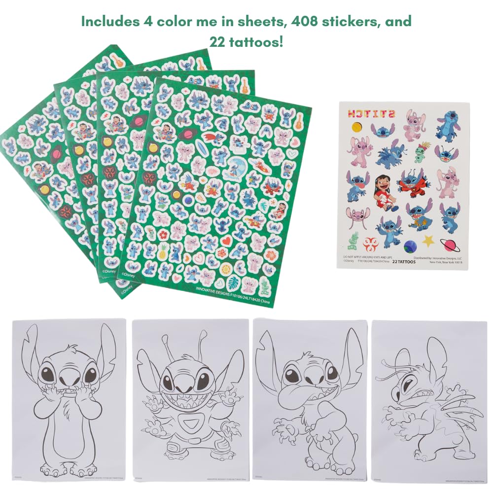 Innovative Designs Disney Lilo Stitch stickers for decorating projects