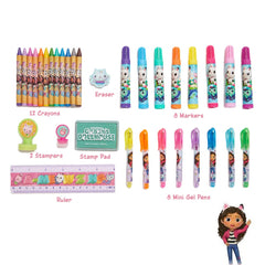 Innovative Designs Gabby’s Dollhouse deluxe activity set coloring sheets for creative coloring fun