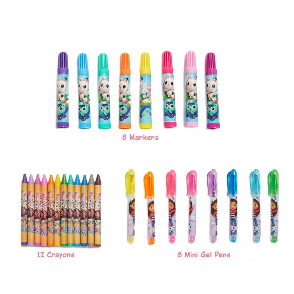Innovative Designs Gabby’s Dollhouse deluxe activity set temporary tattoos for playful art