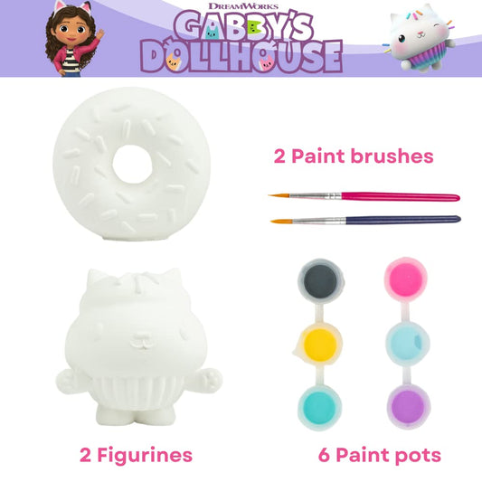 Innovative Designs Gabby's Dollhouse doughnut figurine painting kit sparks imagination and gift-ready art