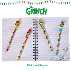 Innovative Designs Grinch gel pens add vibrant ink for writing.