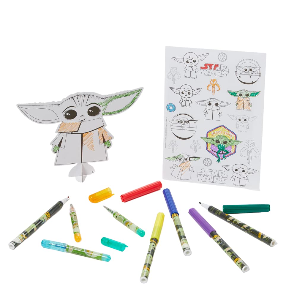 Innovative Designs ink pad included for stamping and color-in activities.