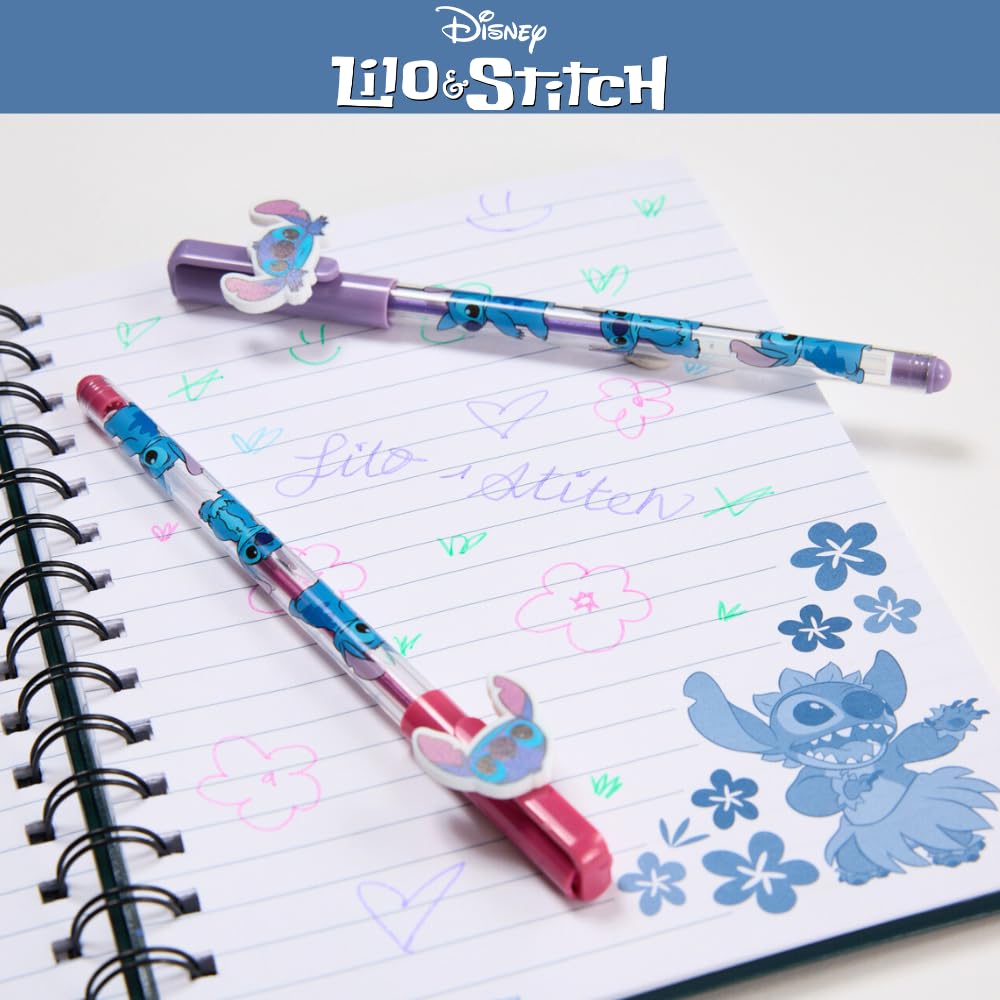 Innovative Designs Lilo & Stitch journal set ideal for school and crafts.