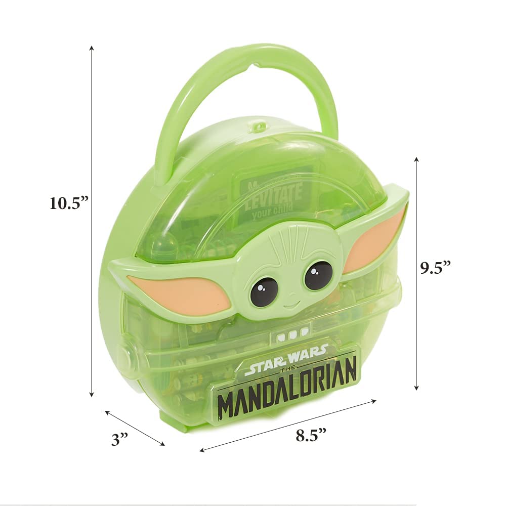 Innovative Designs Mandalorian sticker sheet for decorating notebooks and bottles.