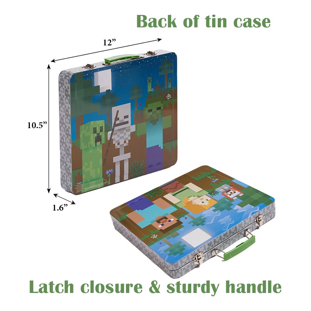 Innovative Designs Minecraft Deluxe Activity Set stickers for decorating art projects