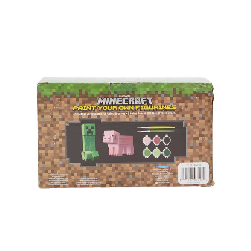 Innovative Designs Minecraft gift-ready box for birthdays or holidays.