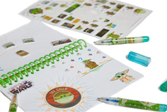 Innovative Designs roller stamper with marker for playful stamping art.