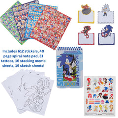 Innovative Designs Sonic sketchpad and stamps supporting quick doodling anywhere
