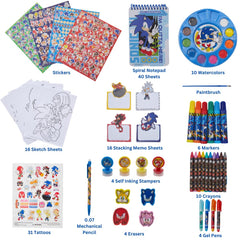 Innovative Designs Sonic sticker pack with 612 characters for personalized projects