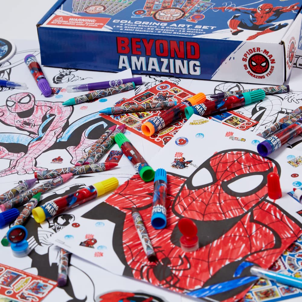Innovative Designs Spiderman mini markers for travel art