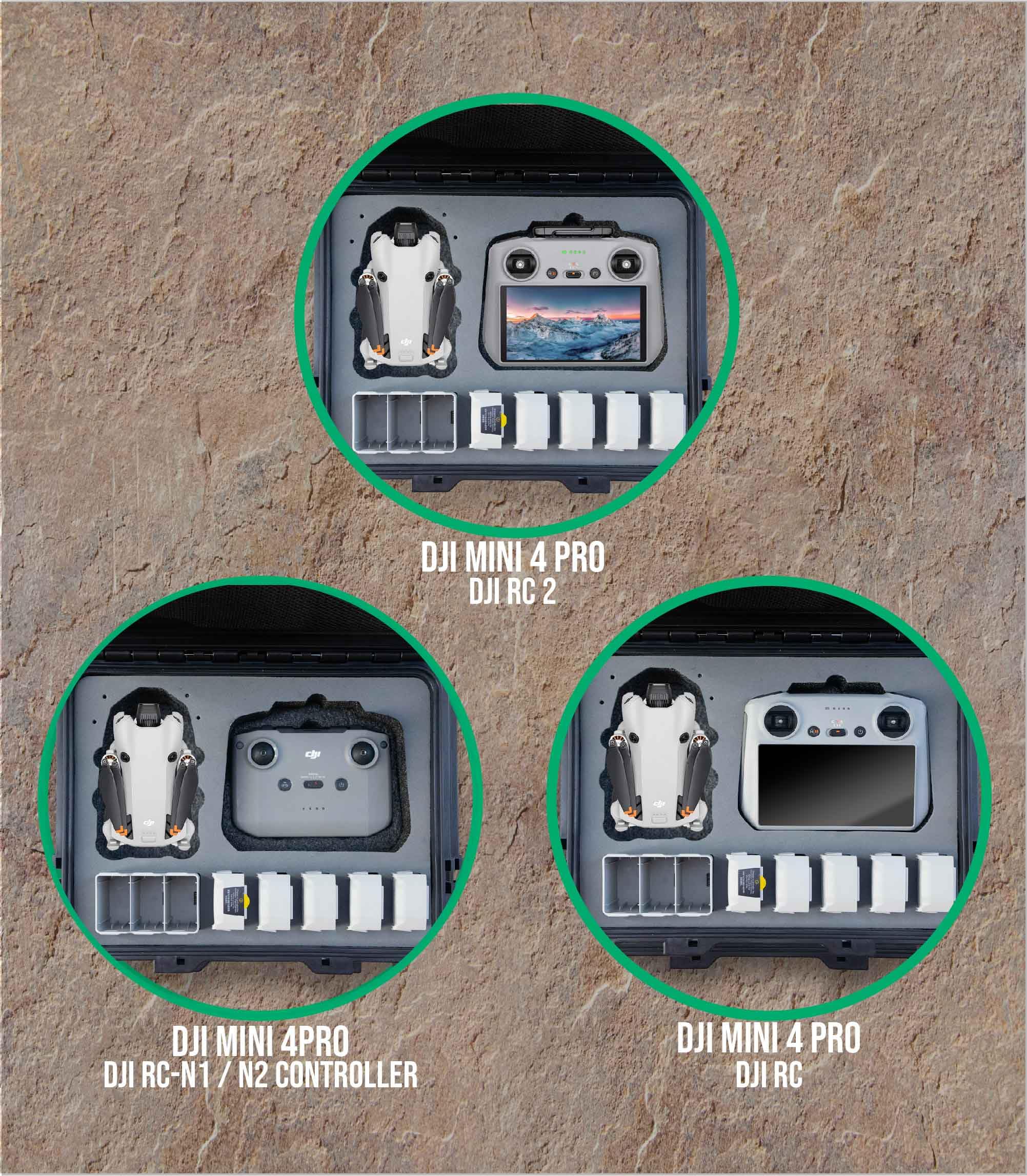 INNVO case rubber handle and adjustable strap for easy carry.