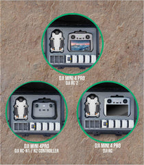 INNVO case rubber handle and adjustable strap for easy carry.