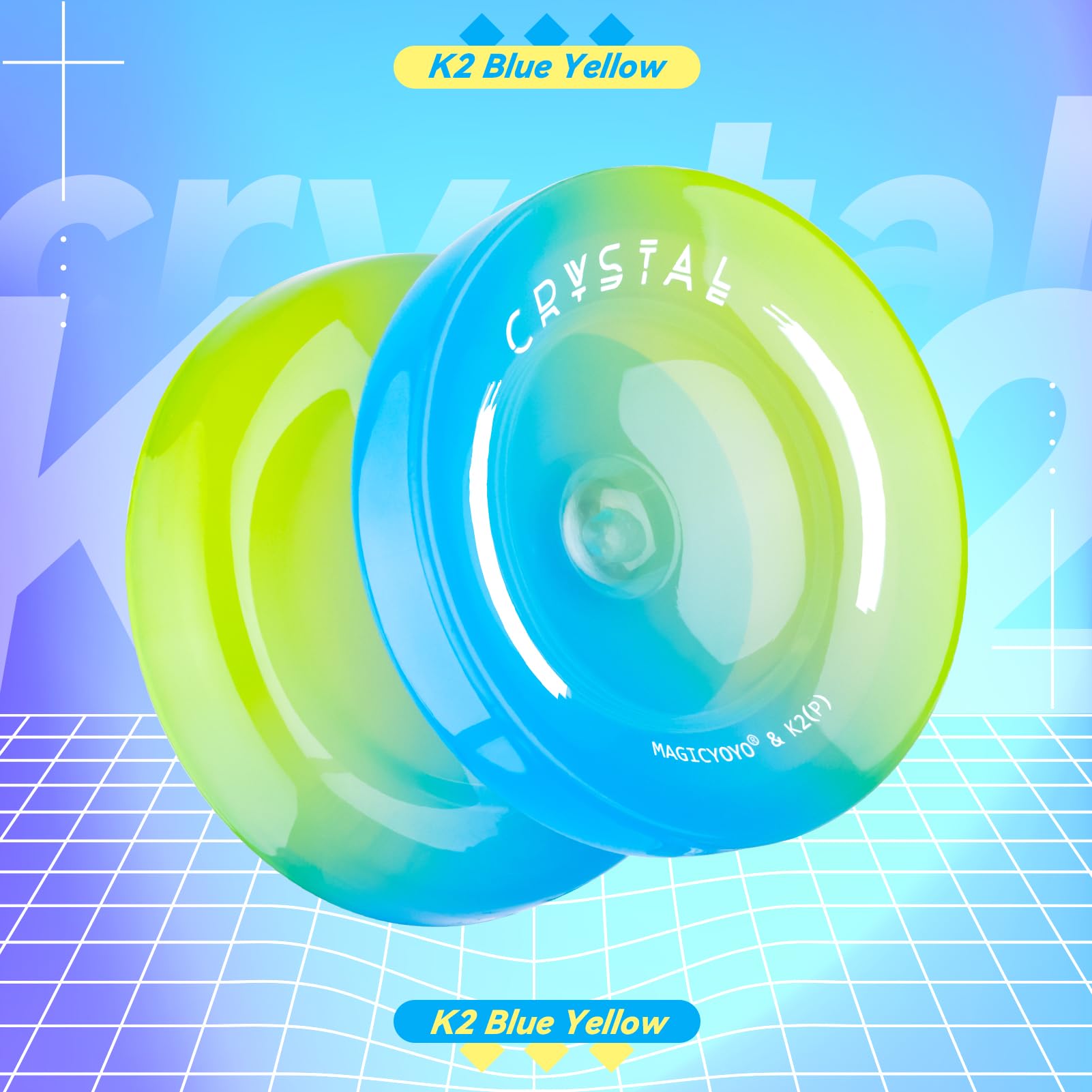 INOVASHON Yoyo K2 Crystal accessories and tools for quick setup and mode switch