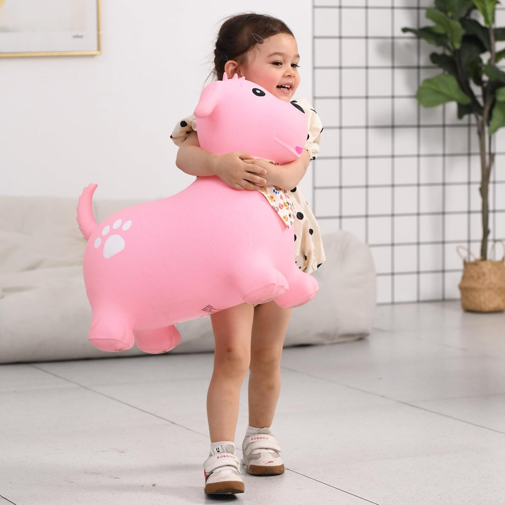 INPANY bouncy dog hopper pump-included image confirms complete inflation kit