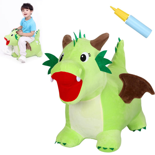 INPANY Bouncy Dragon Hopper front view shows playful design for active balance training